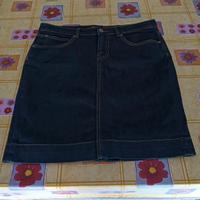 Gonna in jeans Conbipel, Taglia 44, blu scuro