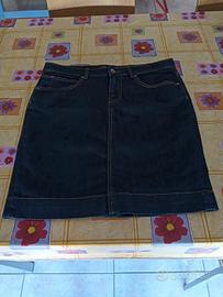 Gonna in jeans Conbipel, Taglia 44, blu scuro