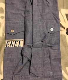 Camicia ENEL vintage anni '83/'90