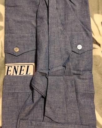 Camicia ENEL vintage anni '83/'90