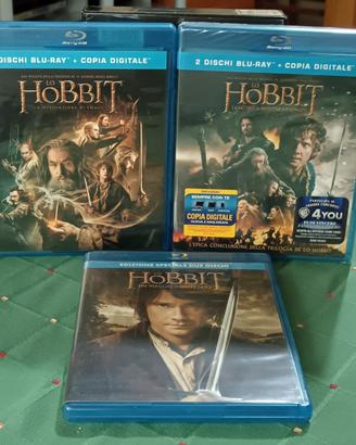 Trilogia Hobbit  in bluray