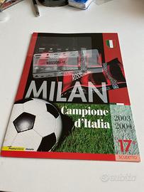 Folder francobolli Milan campione d’Italia 03-04
