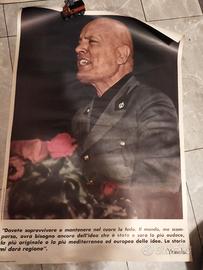 Manifest Benito Mussolini post bellico