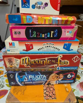 Set 7 giochi da tavola