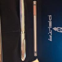 PENNA ROLLER ARGENTO MASSICCIO 925