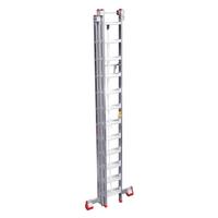 Scala in alluminio prof. telescopica 3 rampe