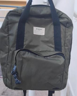 Zainetto Stradivarius verde militare
