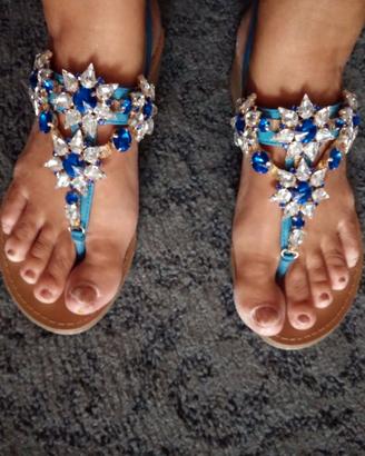 sandali infradito "Gioiello"