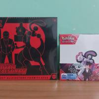 Etb e Display Sealed Pokemon Rivali Predestinati