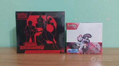 Etb e Display Sealed Pokemon Rivali Predestinati