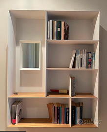 Libreria D.357.2 Gio Ponti x Molteni con specchio