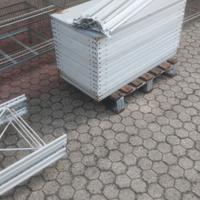 Scafali in metallo 250x100x50