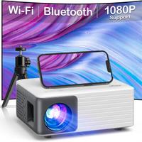 Proiettore Portatile Bluetooth WiFi con Treppiede