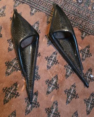 Prese d'aria in carbonio per ducati monster