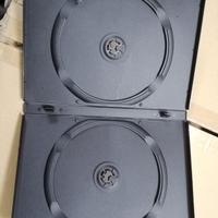 Custodie cd dvd doppia nera