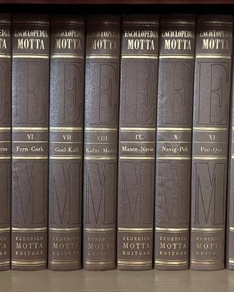 Enciclopedia Motta completa 39 volumi + Sonobox