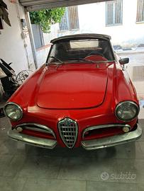 Giulietta spider 1957 passo corto 750 -D. permuto