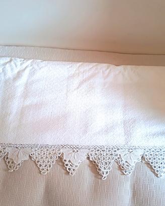 Copriletto 240x290 in cotone lino antico 