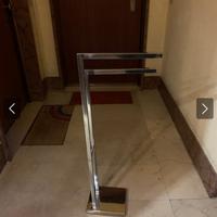 Piantana Porta Asciugamani 2 Bracci In acciaio