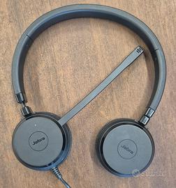 Cuffie Jabra Evolve 20 Stereo - cavo USB e control