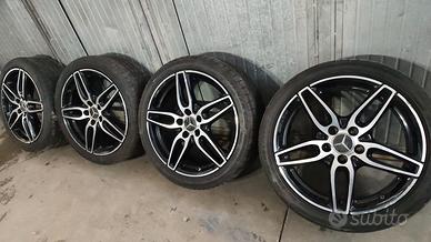 Cerchi da 18 AMG mercedes classe A B Bridgestone p