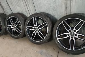 Cerchi da 18 AMG mercedes classe A B Bridgestone p