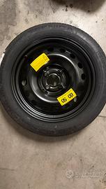 Ruotino di scorta per dacia sandero 125/80 r16