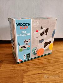 Wood n' Play - Dog pull along