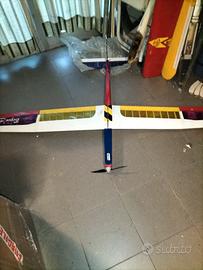 Motoaliante RC elettrico 2 metri balsa