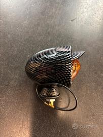 Freccia carbon look bullet lente arancio