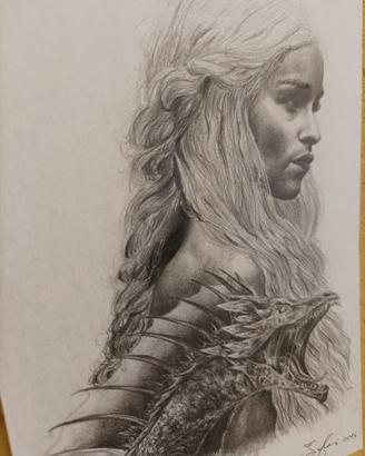 Disegno Grafite su Carta di Arianna Inglesi