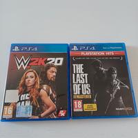 Giochi PS4: WWE 2K20 e The Last of Us Remastered