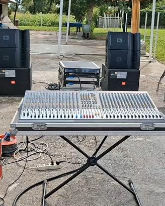 IMPIANTO AUDIO COMPLETO PROFESSIONALE 6000W