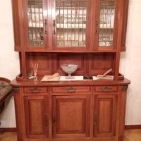 2 Mobili credenza con vetrinette