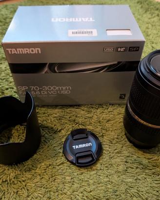 Tamron SP 70-300 F4-5.6 Di VC USD per Canon