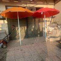 2 Ombrelloni da spiaggia Nuovi