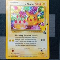 Birthday Pikachu promo