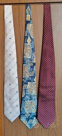 Set di 3 belle cravatte