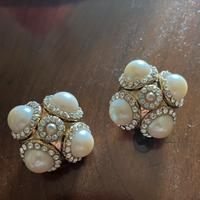 Grandi orecchini bigiotteria vintage anni 80/90