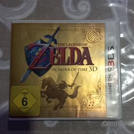 Zelda ocarina of time 3ds Copertina Dorata