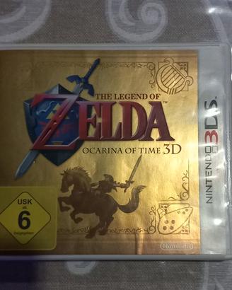 Zelda ocarina of time 3ds Copertina Dorata
