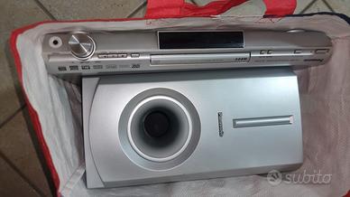DVD panasonic con 5 diffusori+ subwoofer tot. 400W