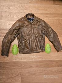 Ixon Giacca moto pelle uomo