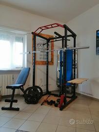 Power Rack bilanciere e dischi