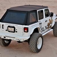 Capote Fastback Jeep Wrangler JL 4p Suntop - Nera