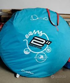 Quechua tenda campeggio 2 second easy 3 posti 