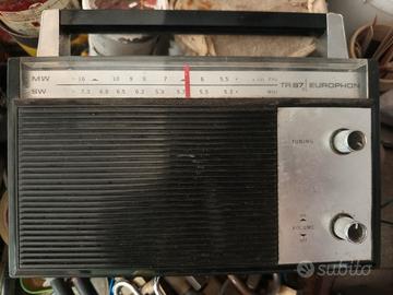 N°3 radio: radiomarelli, europhone e AIWA. 
