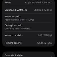 Apple watch 11 (46 mm)