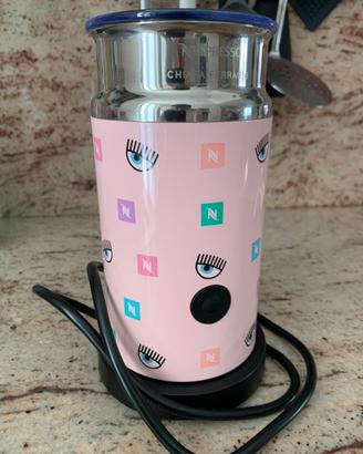 Aeroccino nespresso chiara ferragni