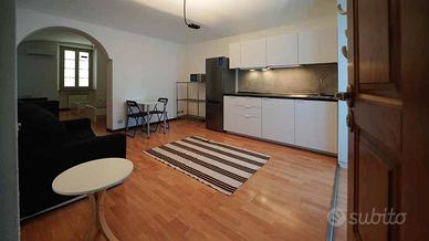 Bilocale centro Novara arredato nuovo con Box